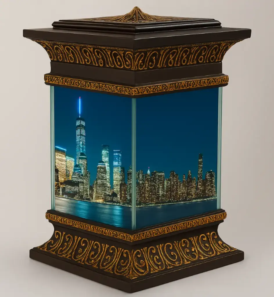 Lámpara 4 pantallas